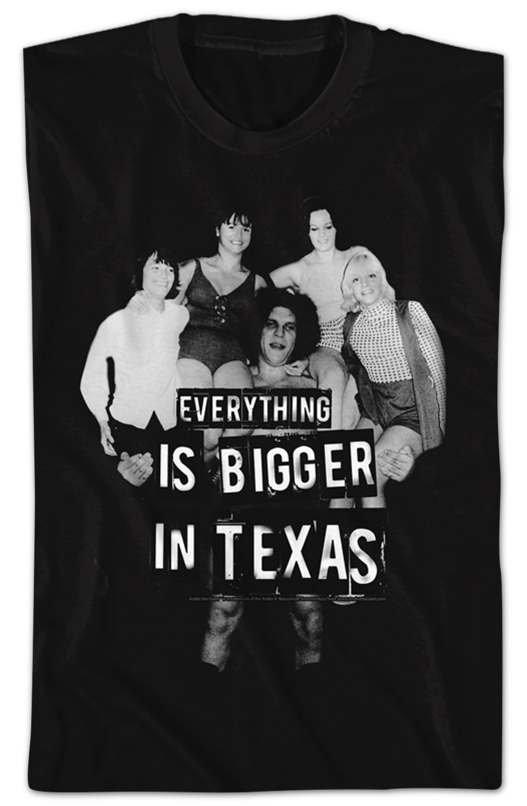 Everything Is Bigger In Texas Andre The Giant T-Shirt Hoodie, Sweatshirt | CiraTrend.com (Image 2)