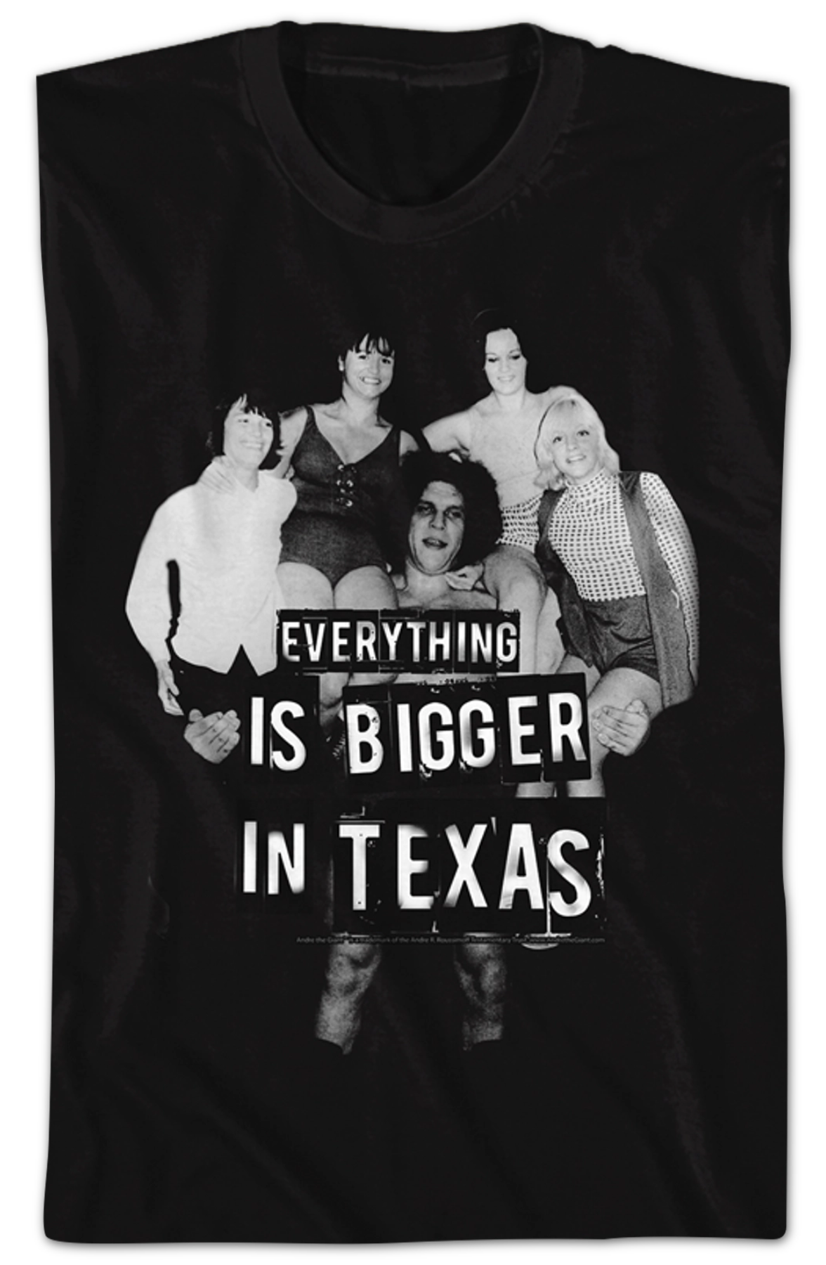 Everything Is Bigger In Texas Andre The Giant T-Shirt Hoodie, Sweatshirt | CiraTrend.com (Image 2)