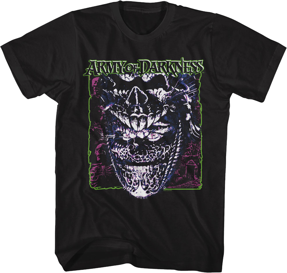 Evil Ash Close-Up Army Of Darkness T-Shirt Hoodie, Sweatshirt | CiraTrend.com (Image 1)