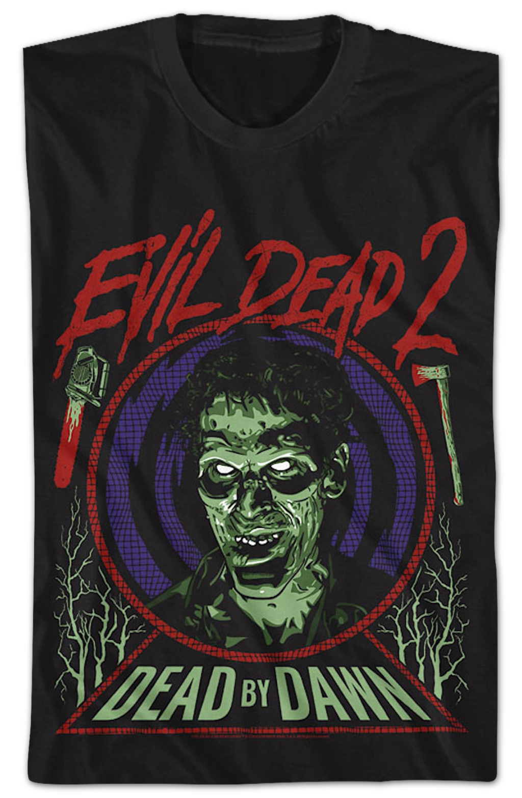 Evil Ash Evil Dead 2 T-Shirt Hoodie, Sweatshirt | CiraTrend.com (Image 2)