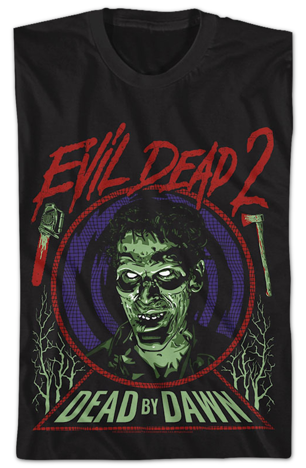 Evil Ash Evil Dead 2 T-Shirt Hoodie, Sweatshirt | CiraTrend.com (Image 2)