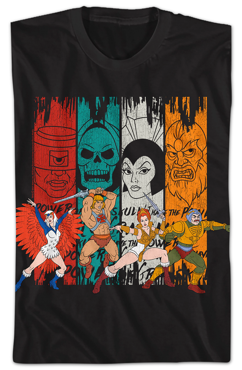 Evil Brush Strokes Masters of the Universe T-Shirt Hoodie, Sweatshirt | CiraTrend.com (Image 2)