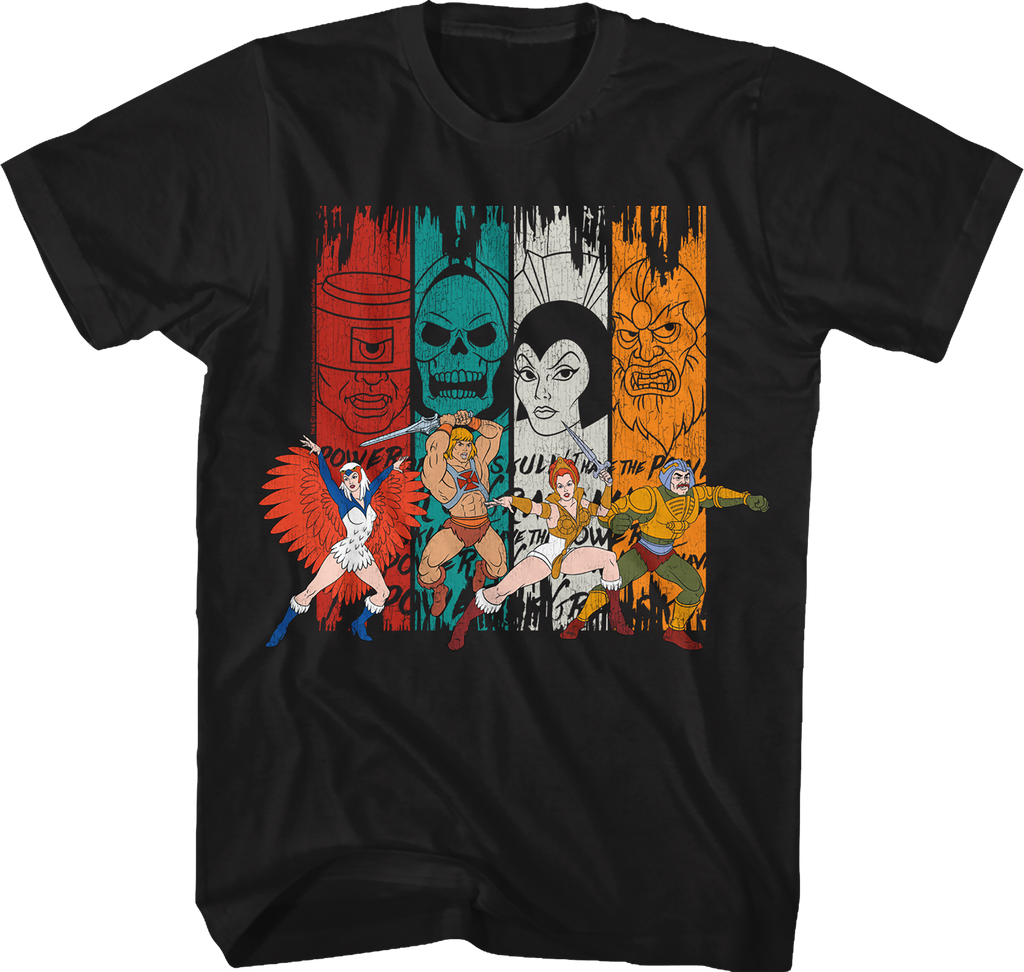 Evil Brush Strokes Masters of the Universe T-Shirt Hoodie, Sweatshirt | CiraTrend.com (Image 1)