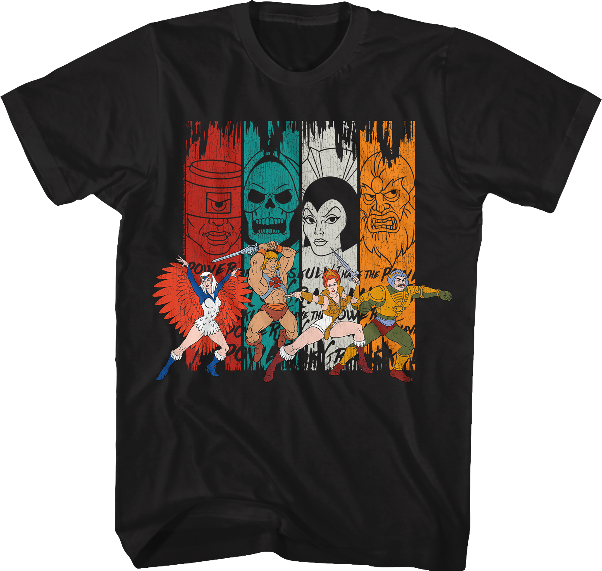 Evil Brush Strokes Masters of the Universe T-Shirt Hoodie, Sweatshirt | CiraTrend.com (Image 1)