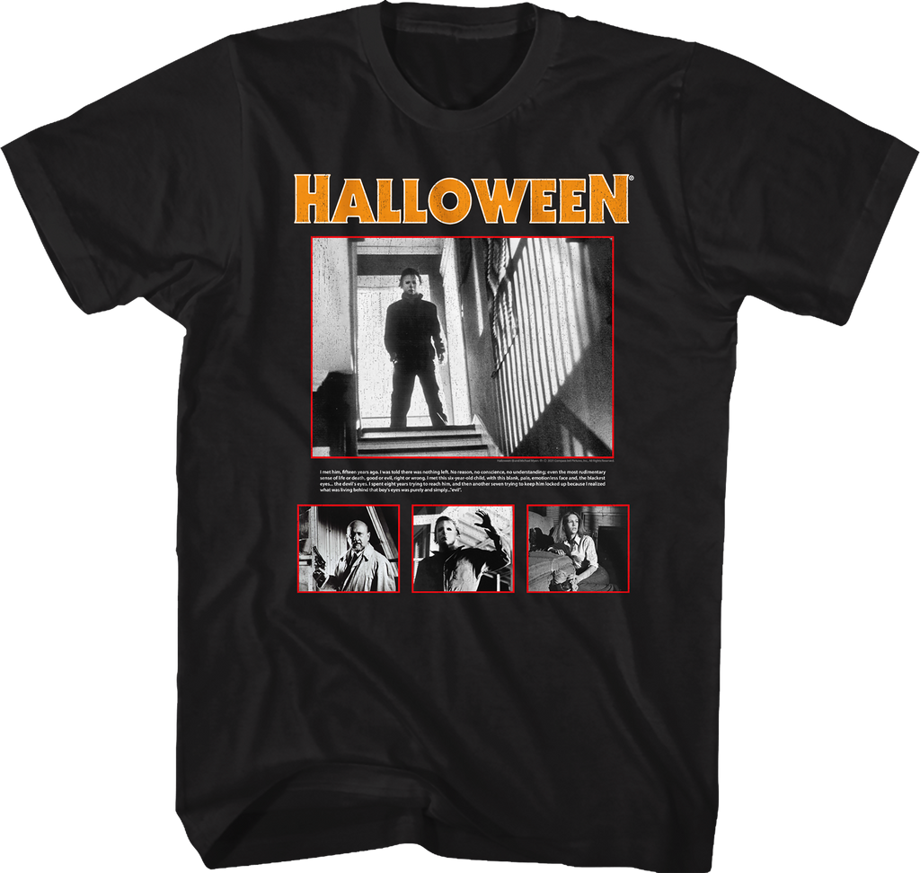 Evil Collage Halloween T-Shirt Hoodie, Sweatshirt | CiraTrend.com (Image 1)