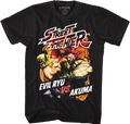 Evil Ryu vs Akuma Street Fighter T-Shirt Hoodie, Sweatshirt | CiraTrend.com (Image 1)