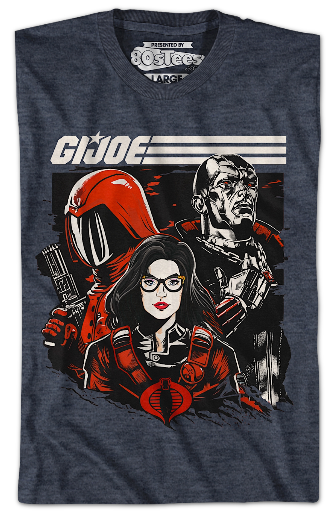Evil Trio GI Joe T-Shirt Hoodie, Sweatshirt | CiraTrend.com (Image 2)