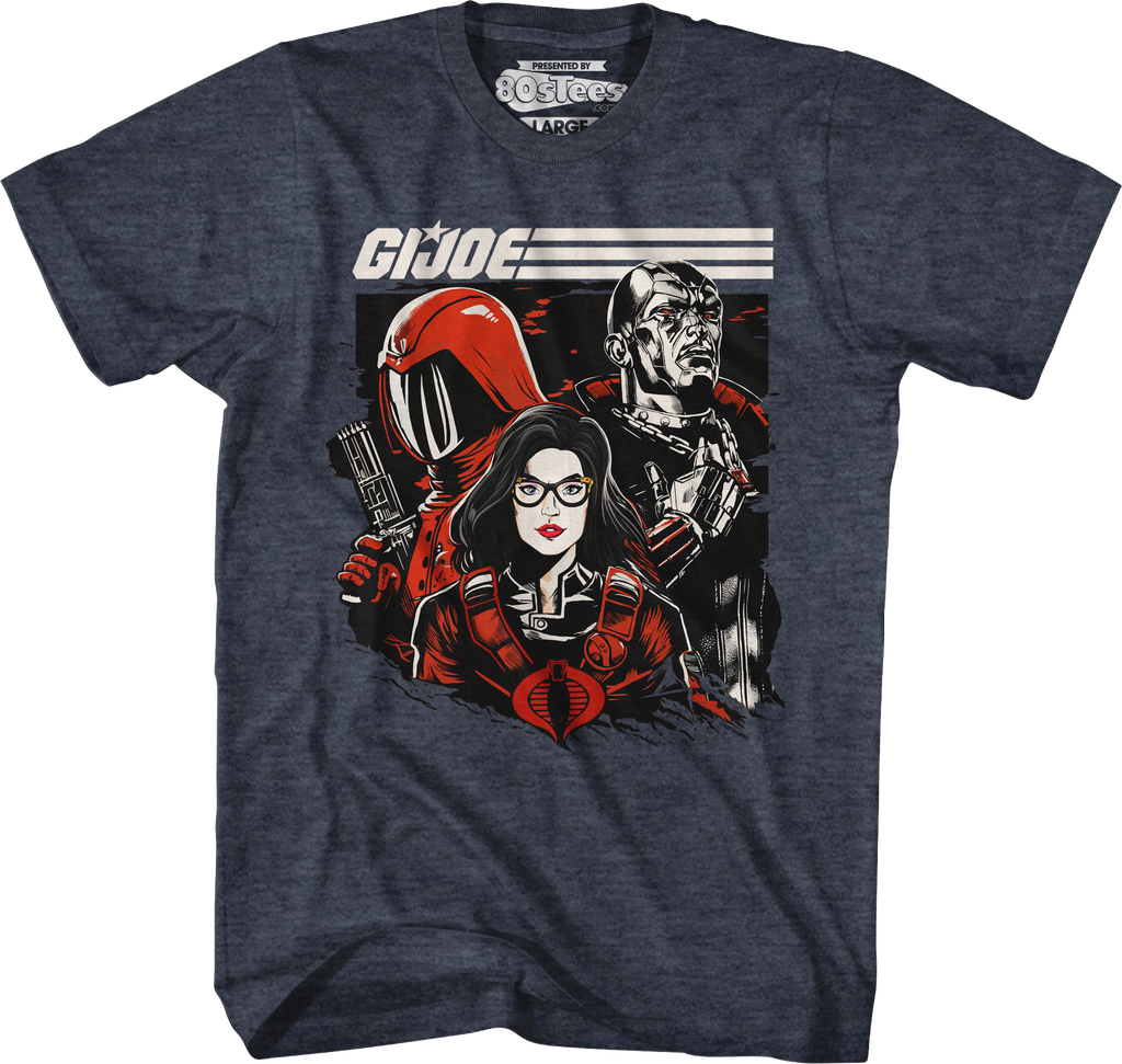 Evil Trio GI Joe T-Shirt Hoodie, Sweatshirt | CiraTrend.com (Image 1)