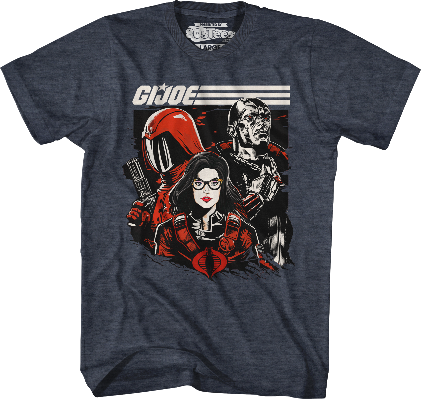 Evil Trio GI Joe T-Shirt Hoodie, Sweatshirt | CiraTrend.com (Image 1)
