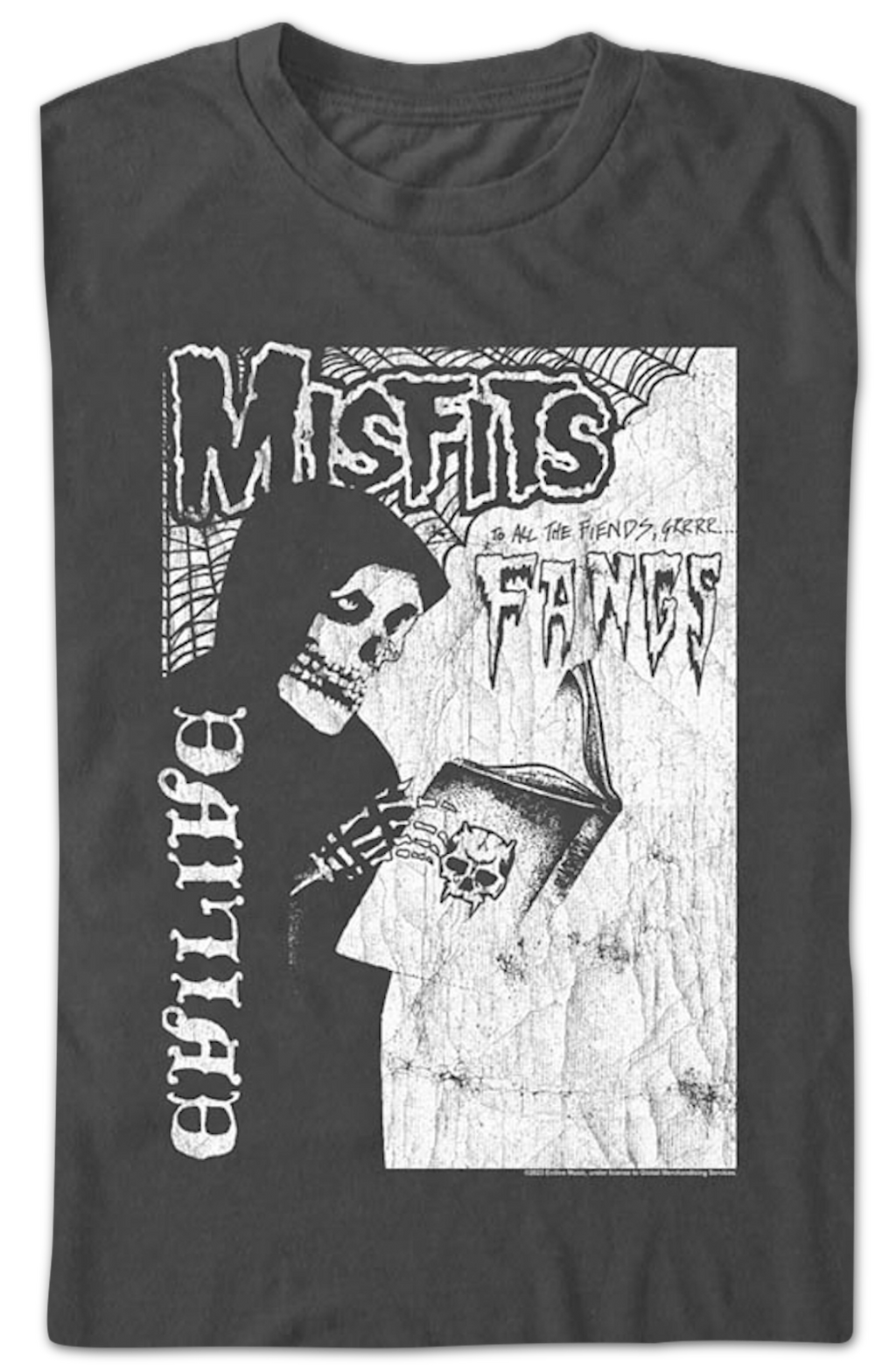 Evilive Fangs Misfits T-Shirt Hoodie, Sweatshirt | CiraTrend.com (Image 2)