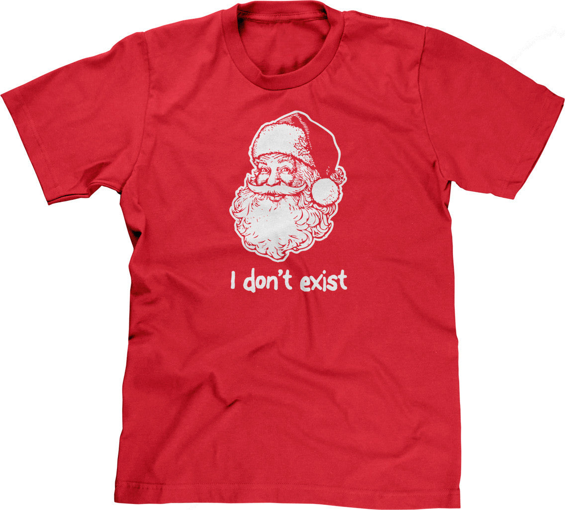 I Don't Exist (Santa) T-Shirt Hoodie, Sweatshirt | CiraTrend.com (Image 1)