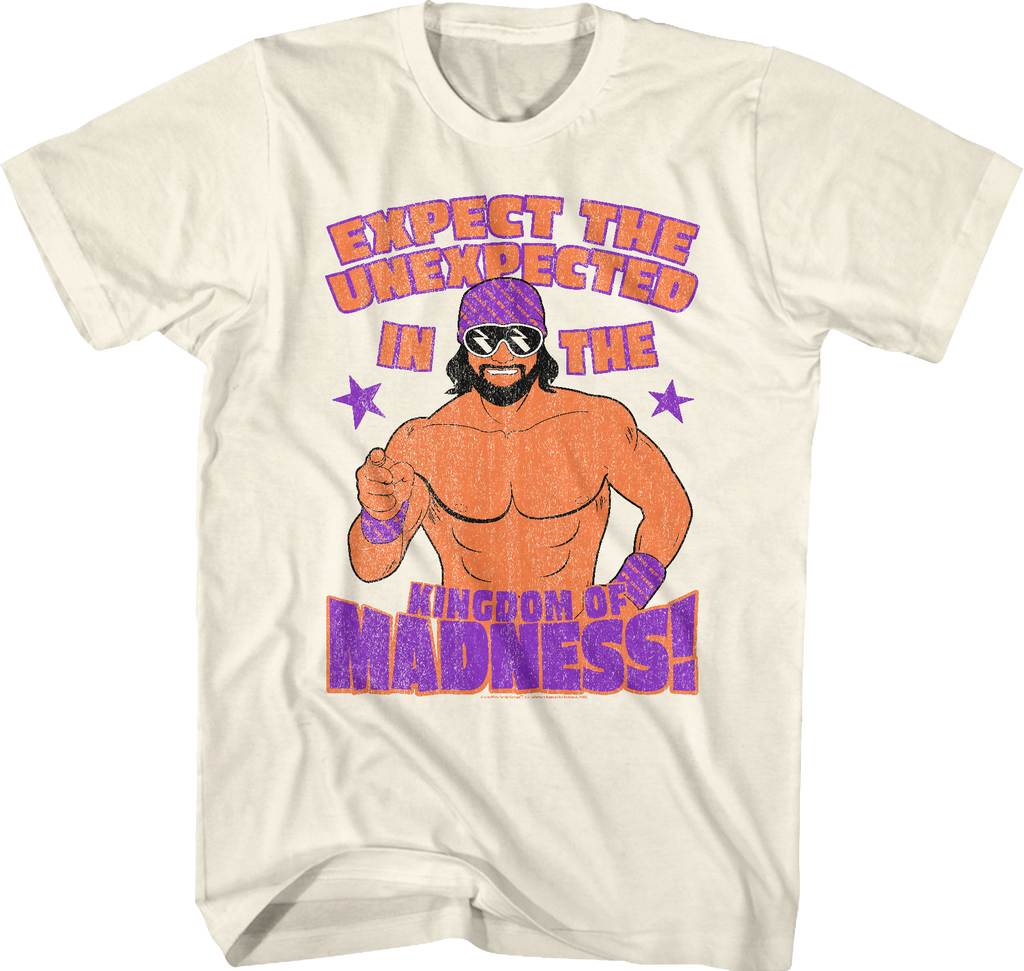 Expect The Unexpected Macho Man Randy Savage T-Shirt Hoodie, Sweatshirt | CiraTrend.com (Image 1)