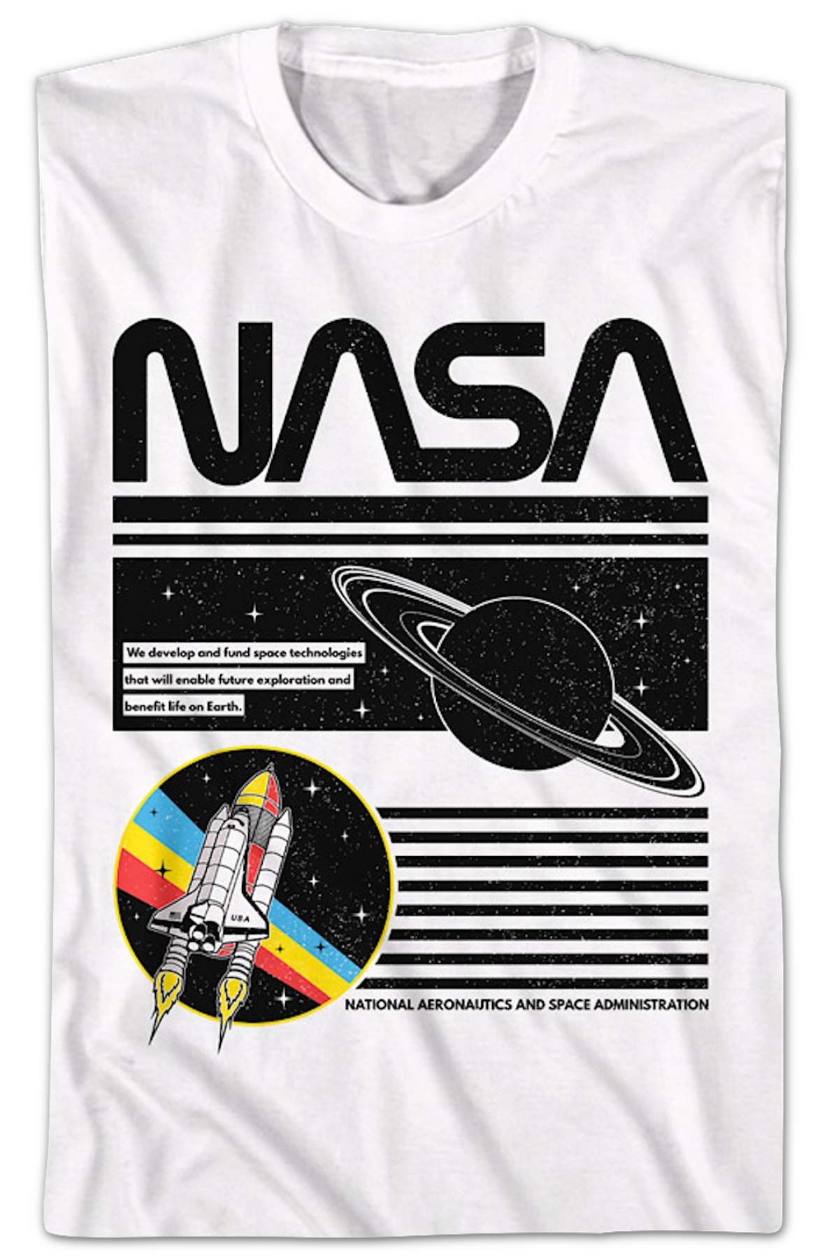 Exploration NASA T-Shirt Hoodie, Sweatshirt | CiraTrend.com (Image 2)