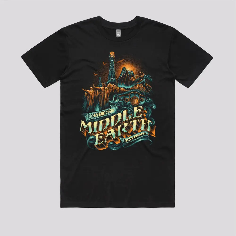 Explore Middle Earth T-Shirt Hoodie, Sweatshirt | CiraTrend.com (Image 2)