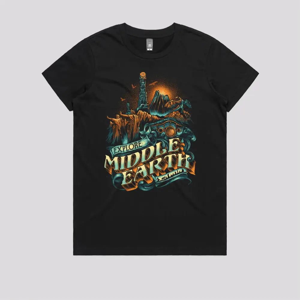 Explore Middle Earth T-Shirt Hoodie, Sweatshirt | CiraTrend.com (Image 3)