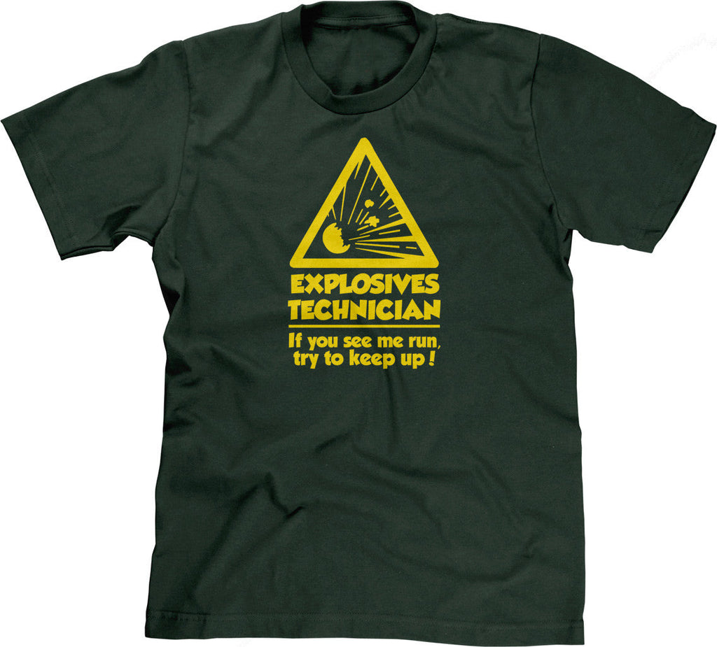 Explosives Technician T-Shirt Hoodie, Sweatshirt | CiraTrend.com (Image 1)