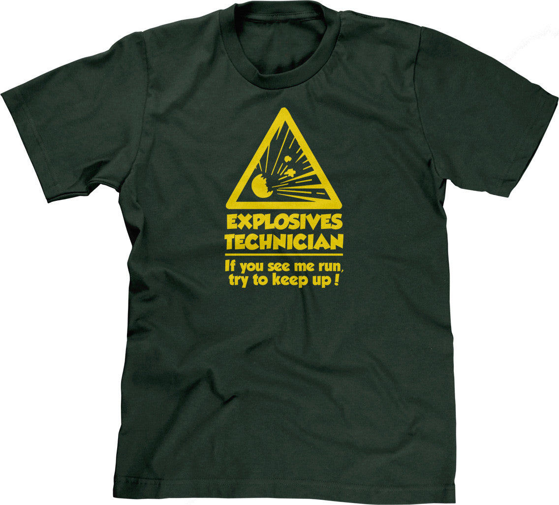 Explosives Technician T-Shirt Hoodie, Sweatshirt | CiraTrend.com (Image 1)