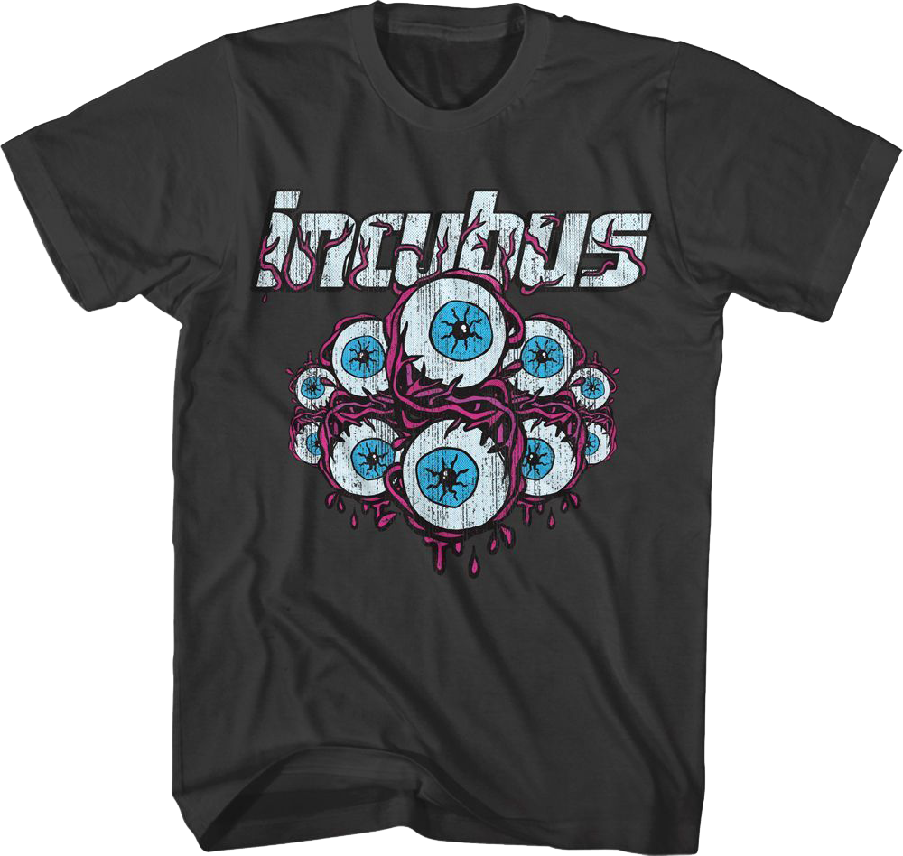 Eyeballs Incubus T-Shirt Hoodie, Sweatshirt | CiraTrend.com (Image 1)