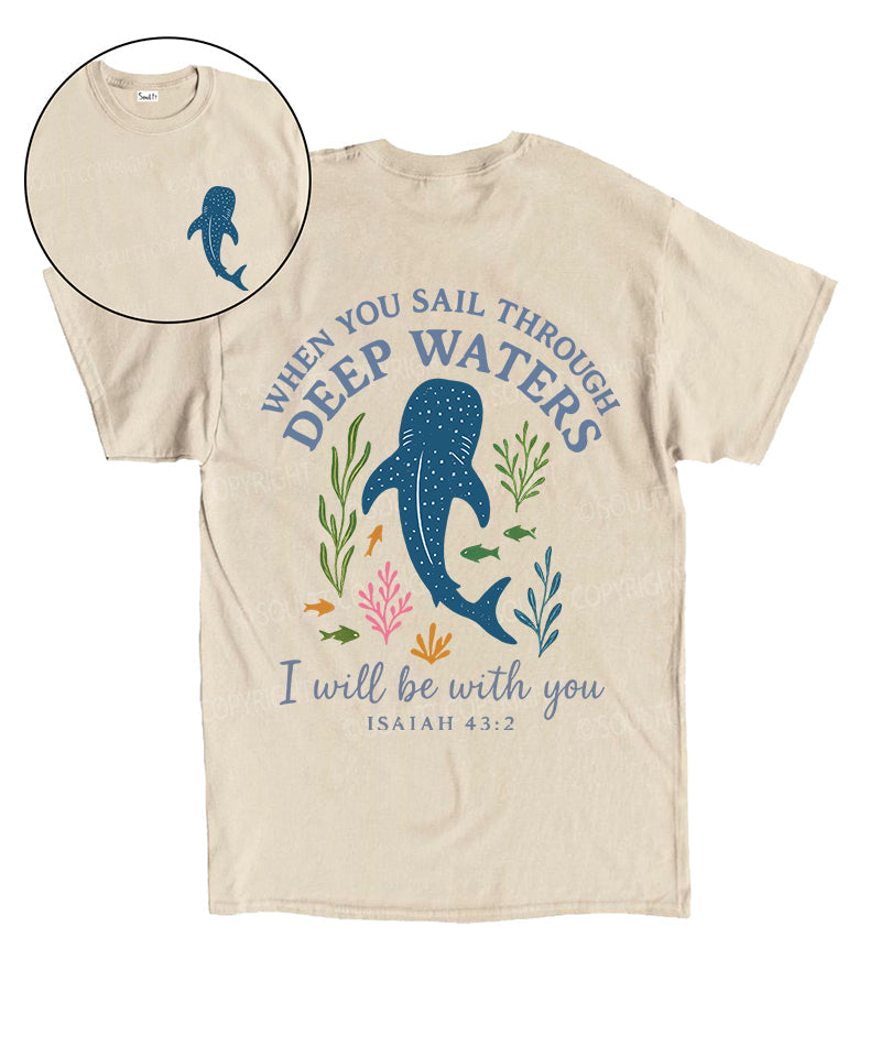 I Will Be With You Double Sided Unisex Cotton Christian T-Shirt Style008 Hoodie, Sweatshirt | CiraTrend.com (Image 1)
