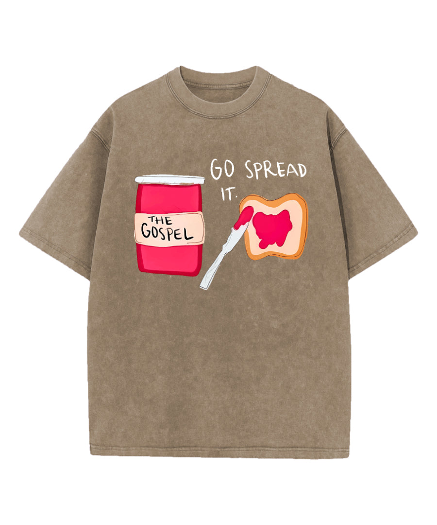 Go Spread Washed Christian Style001 T-Shirts, Hoodie, Sweatshirt