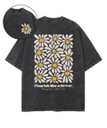 Flourish Like Flower Double Sided Washed Christian T-Shirts, Hoodie, Sweatshirt