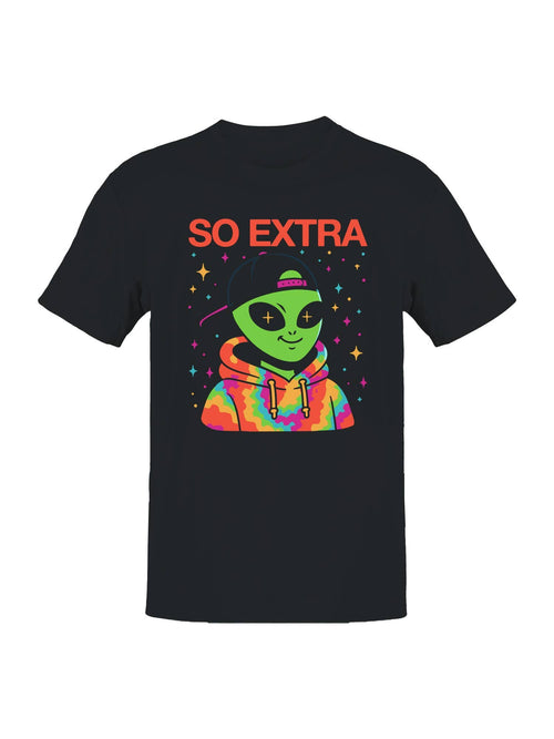 Alien "So Extra" Colorful Style Men's T-Shirt