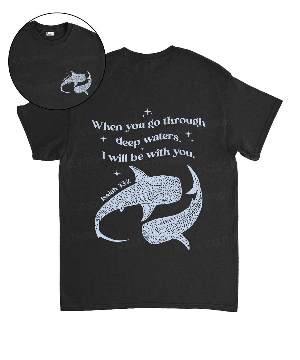 I Will Be With You Double Sided Unisex Cotton Christian T-Shirt Style006 Hoodie, Sweatshirt | CiraTrend.com (Image 1)