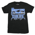 Death Note Mens T-Shirt -  3 Box Blue Images over Bobbed Wired Name Hoodie, Sweatshirt | CiraTrend.com