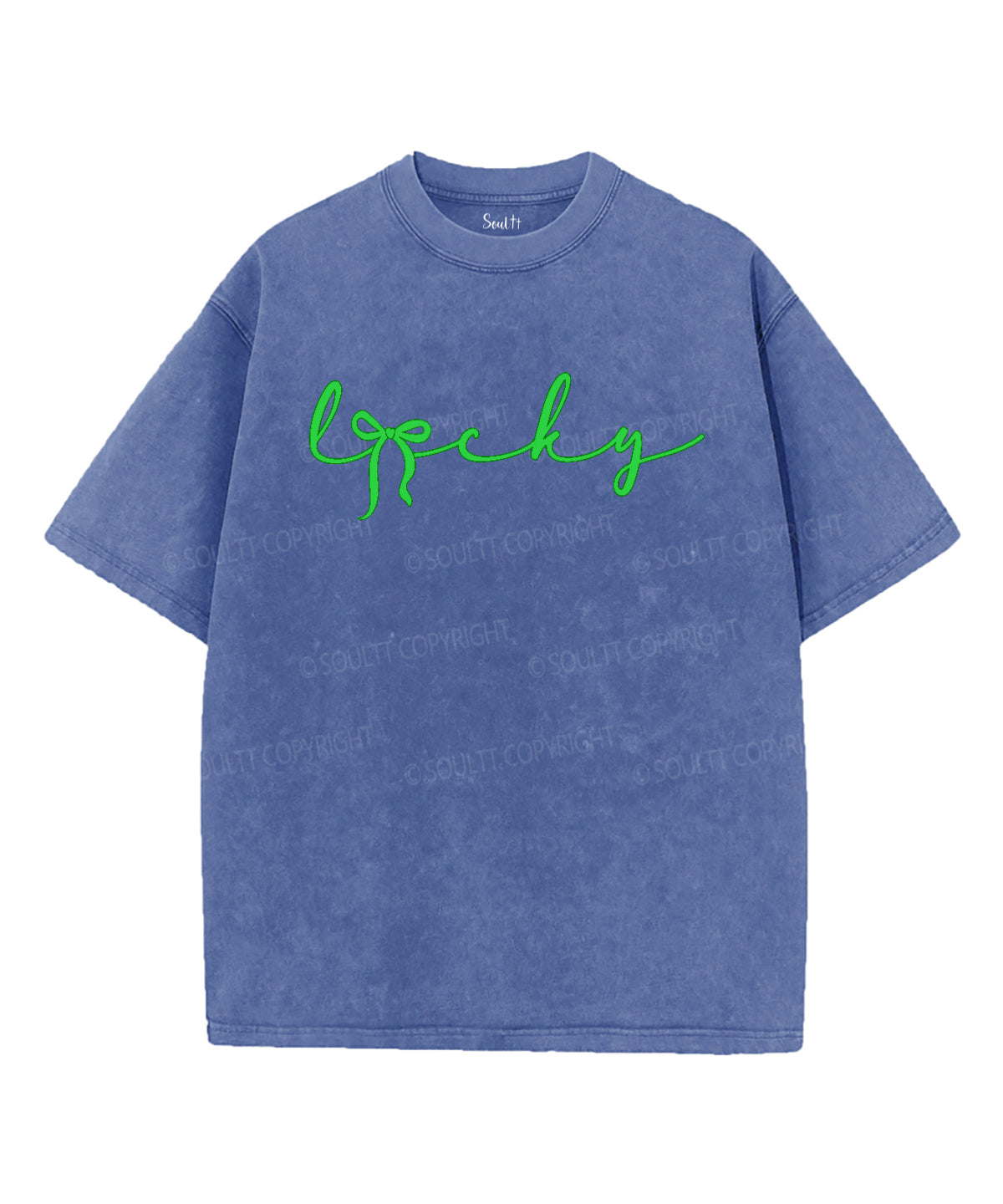 Be Lucky Unisex Washed Christian T-shirt Hoodie, Sweatshirt | CiraTrend.com (Image 4)