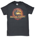 Mortal Kombat Mens T-Shirt  - Classic Fiery Logo Hoodie, Sweatshirt | CiraTrend.com