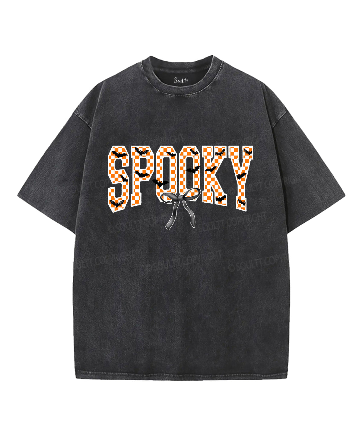Spooky Unisex Washed Christian T-shirt Hoodie, Sweatshirt | CiraTrend.com (Image 2)