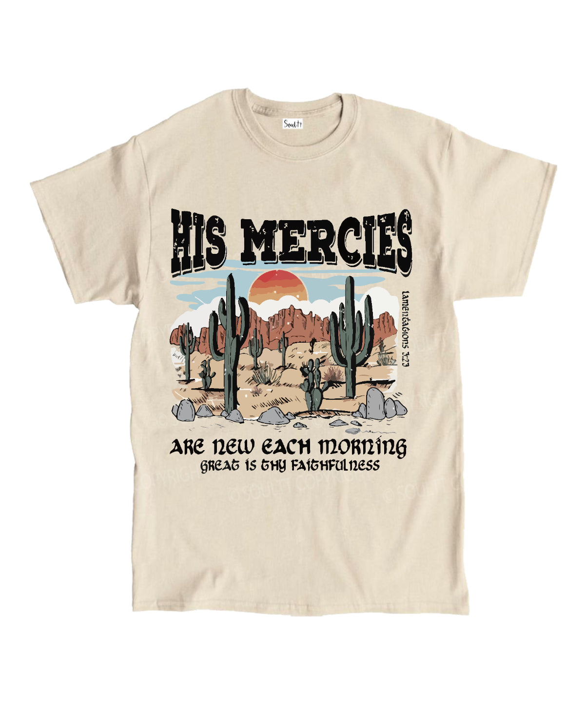 His Mercies Cotton Christian T-Shirts, Hoodie, Sweatshirt