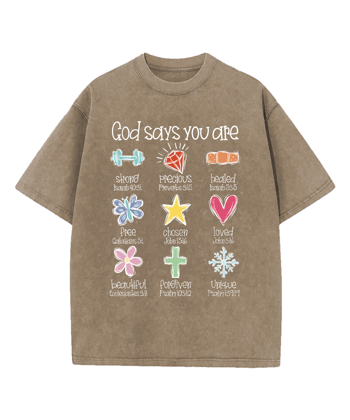 God Says You Are Washed Christian Style001 T-Shirts, Hoodie, Sweatshirt