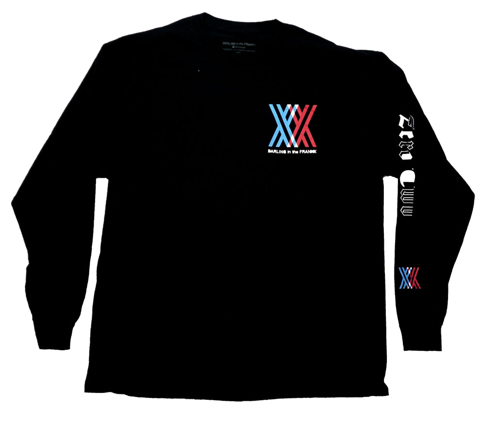 Darling in the Franxx Mens T-Shirt - Lapel Logo Zero Two On Back Name Hoodie, Sweatshirt | CiraTrend.com (Image 1)
