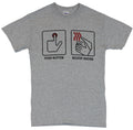 Push Button Mens T-Shirt  -  Push Button Receive Bacon! Image Hoodie, Sweatshirt | CiraTrend.com