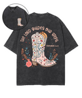 The Lord Guides Double Sided Unisex Washed Christian T-shirt Hoodie, Sweatshirt | CiraTrend.com (Image 1)