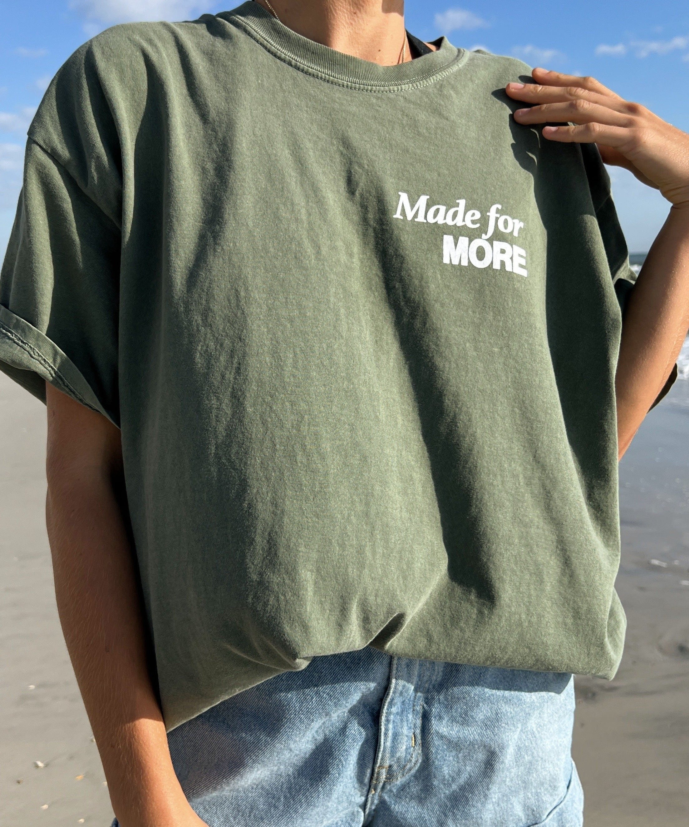 Made For More Double Sided Washed Christian T-shirt Hoodie, Sweatshirt | CiraTrend.com (Image 2)