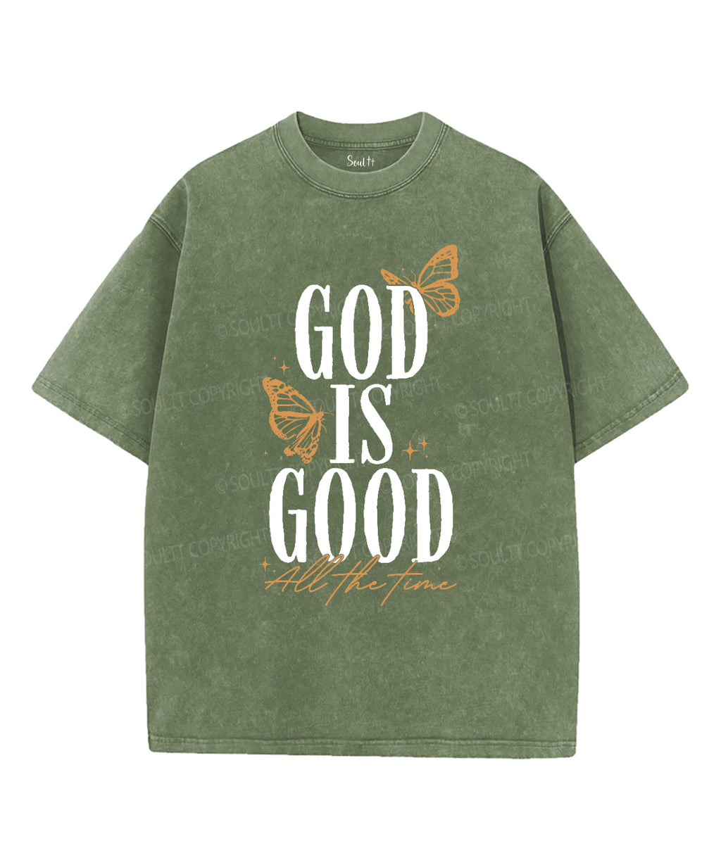Good Is God Washed Christian T-Shirts, Hoodie, Sweatshirt