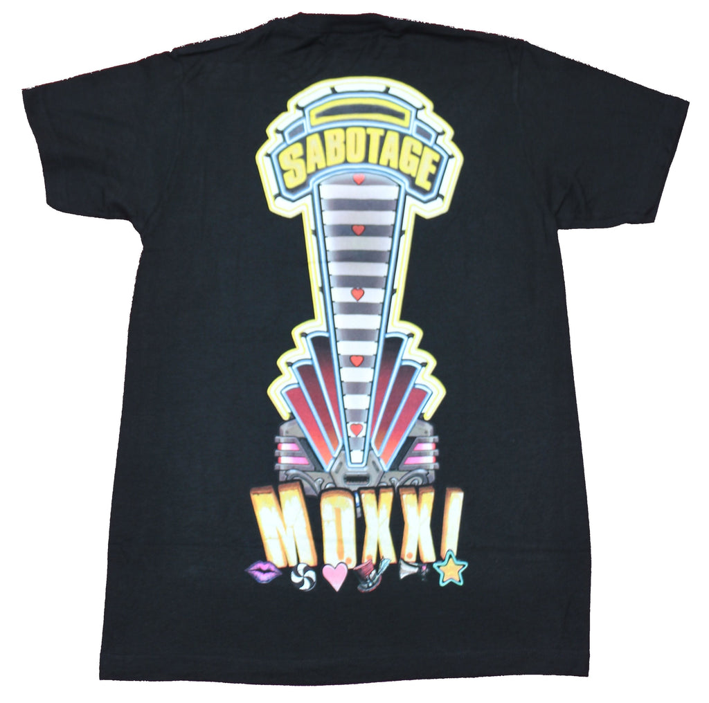 Borderlands 3 Mens T-Shirt - Sabotage Moxxi Lapel & Giant Logo Back Hoodie, Sweatshirt | CiraTrend.com (Image 2)