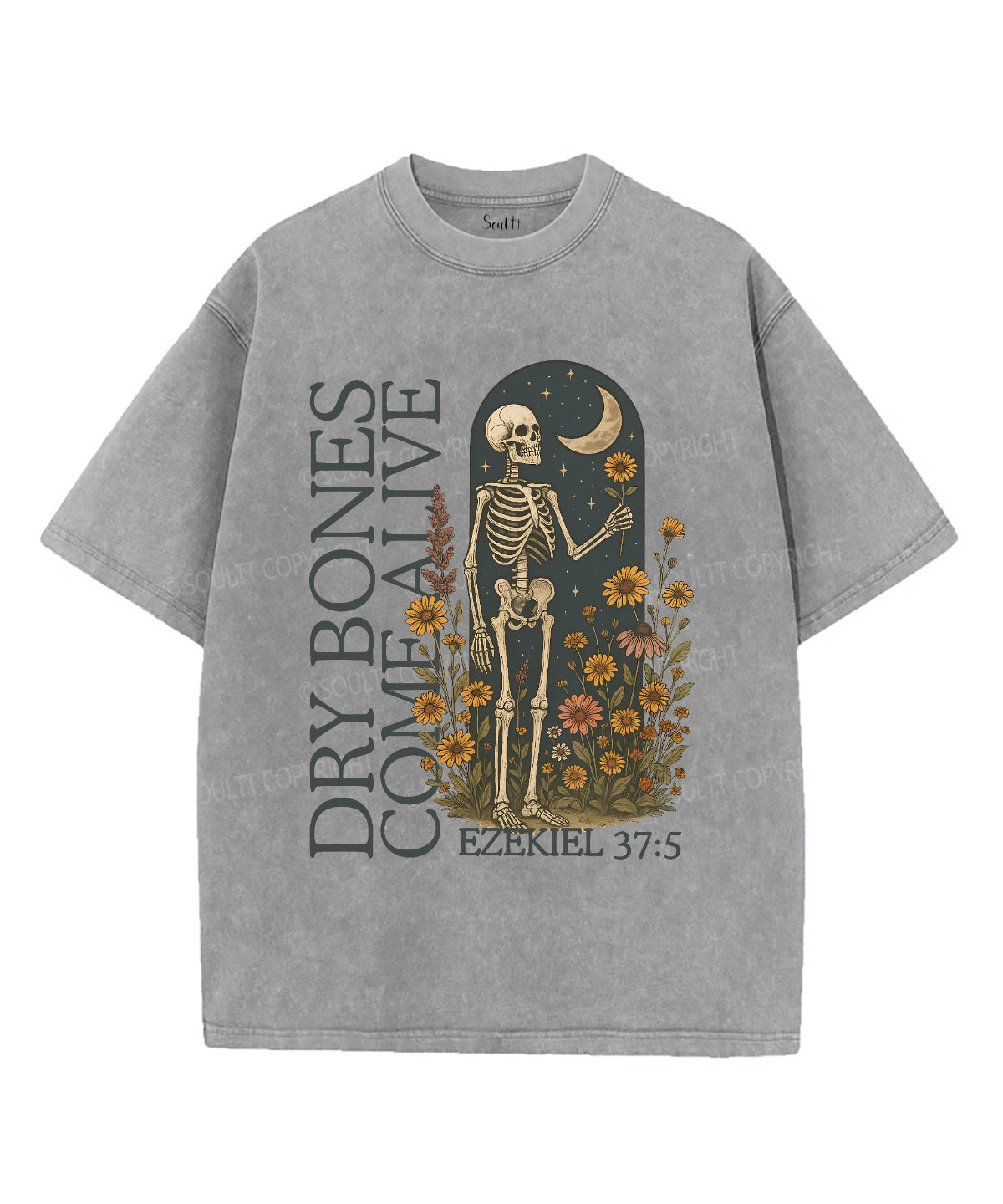 Dry Bones Come Alive Washed Christian T-Shirts, Hoodie, Sweatshirt