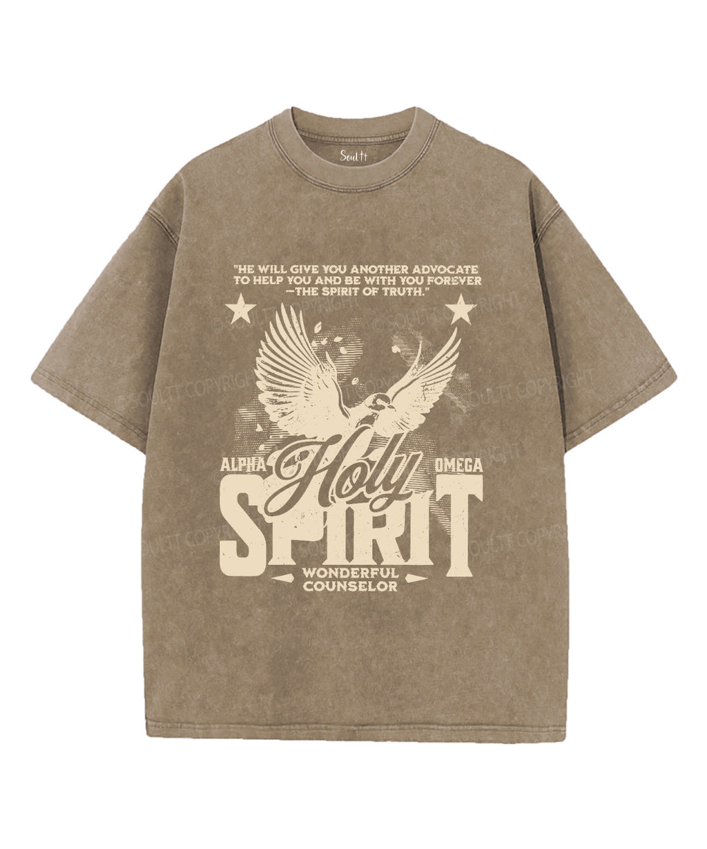 The Spirit of Truth Unisex Washed Christian T-shirt Hoodie, Sweatshirt | CiraTrend.com (Image 5)