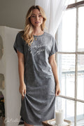 Sunshine and Coffee Mineral Graphic Dress