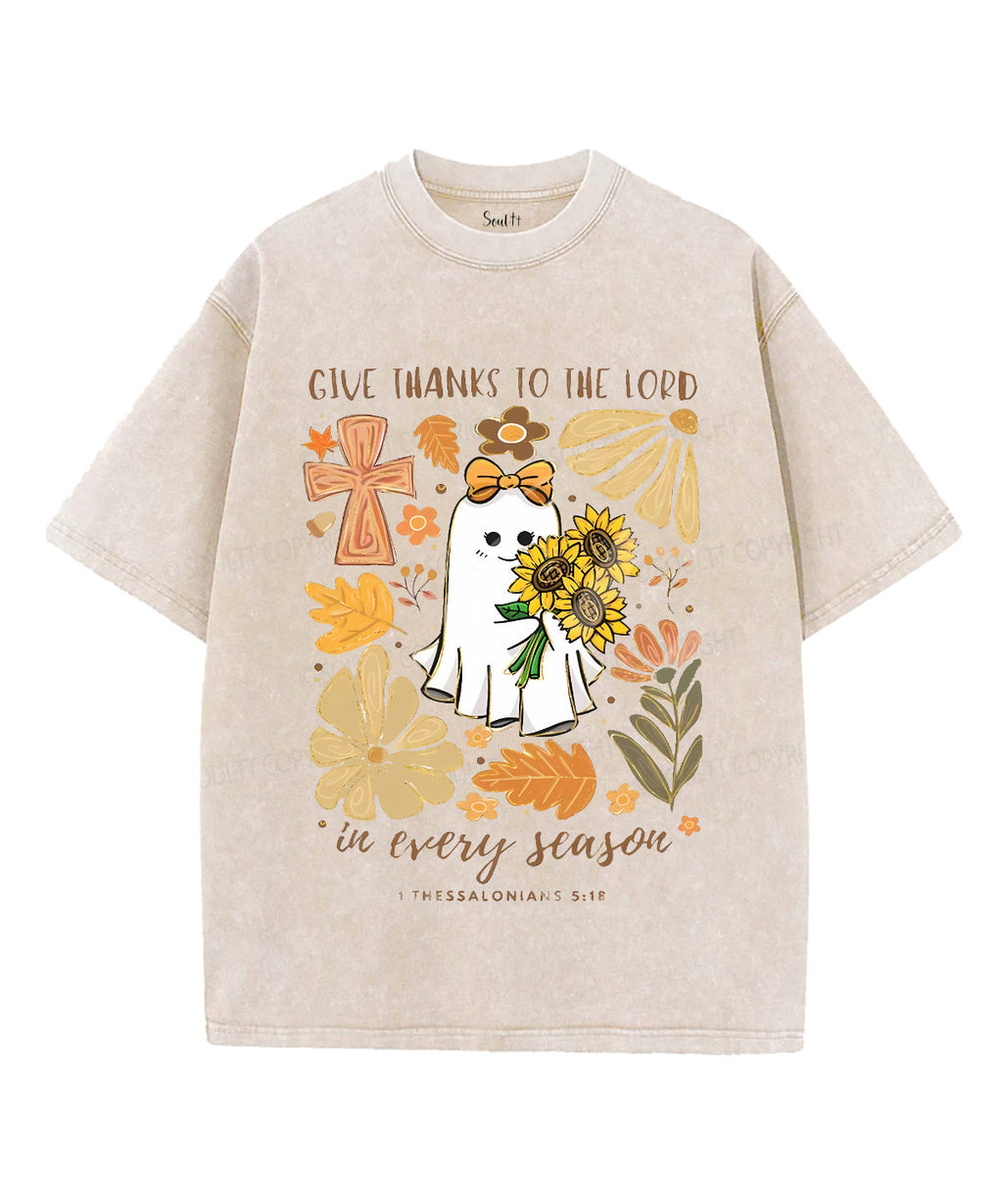Give Thanks To The Lord Unisex Washed Christian T-shirt Style002 Hoodie, Sweatshirt | CiraTrend.com (Image 5)