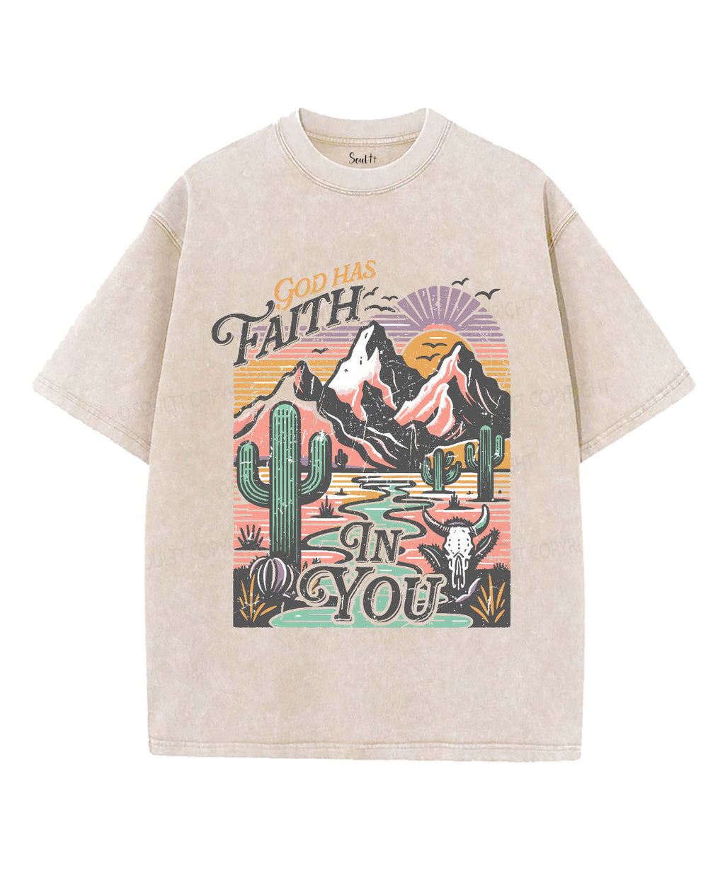 God Has Faith You Washed Christian T-Shirts, Hoodie, Sweatshirt