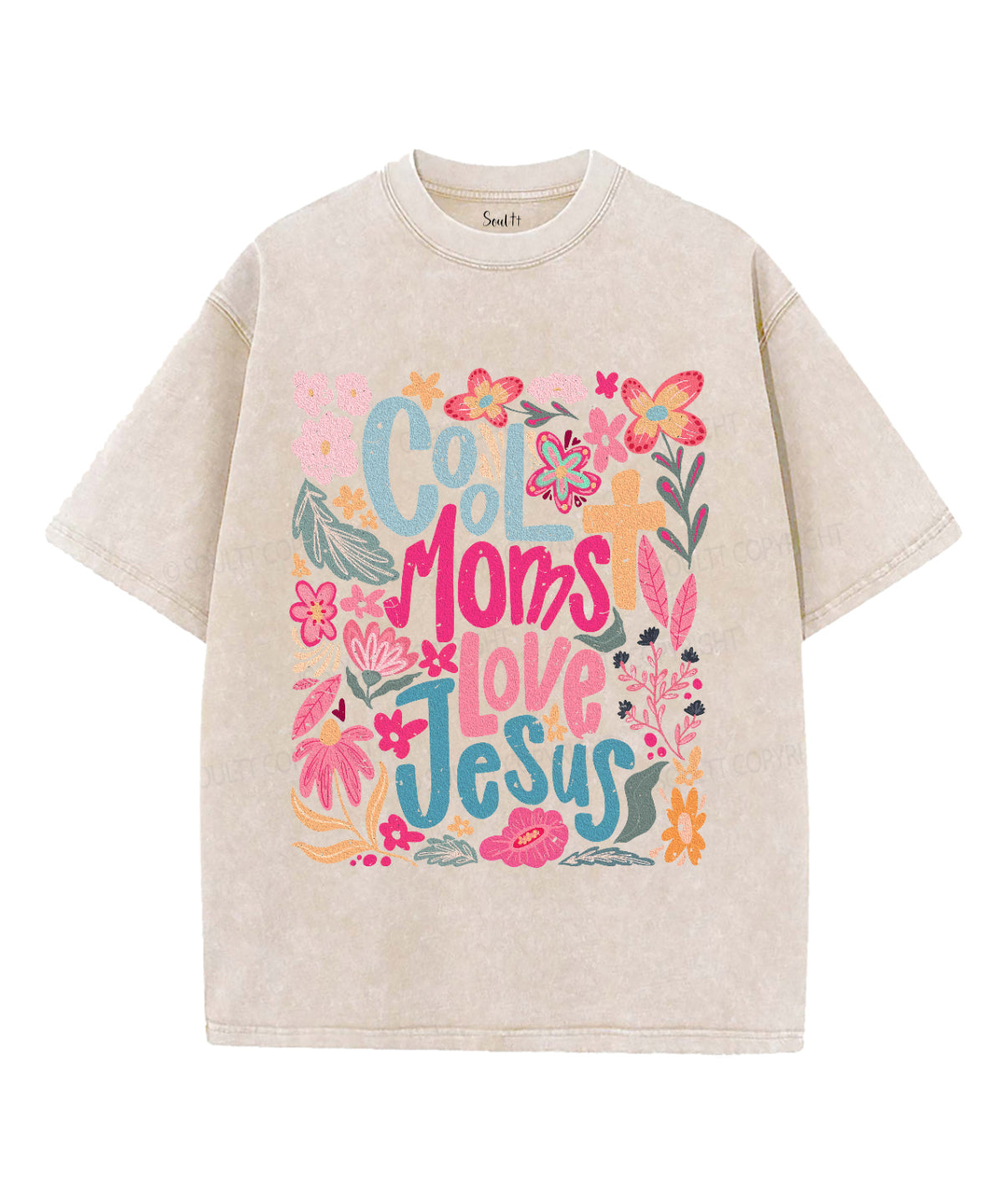 Cool Moms Love Jesus Washed Christian T-Shirts, Hoodie, Sweatshirt