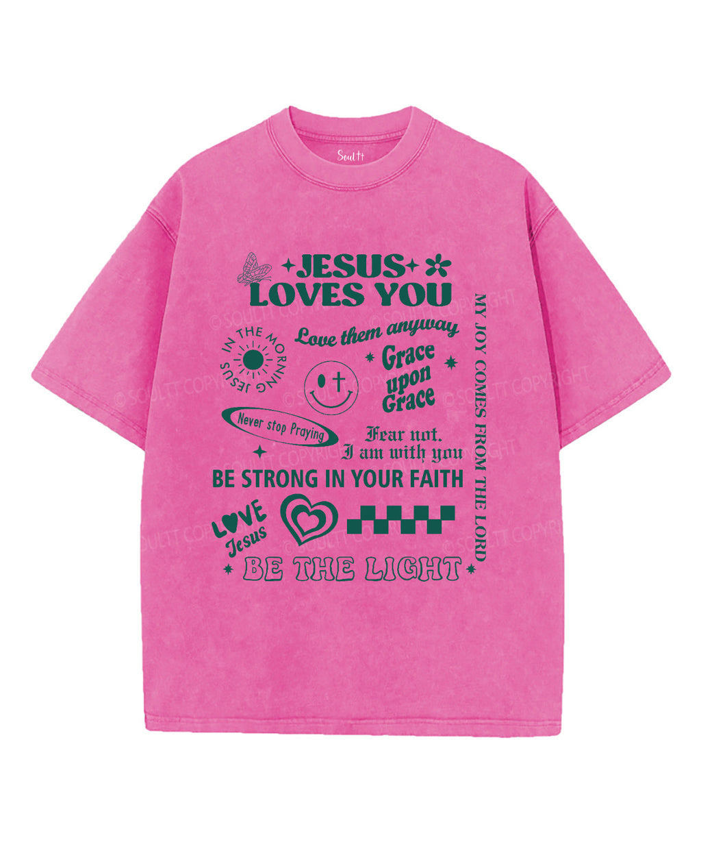 Jesus Love You Washed Christian T-shirt Style001 Hoodie, Sweatshirt | CiraTrend.com (Image 3)