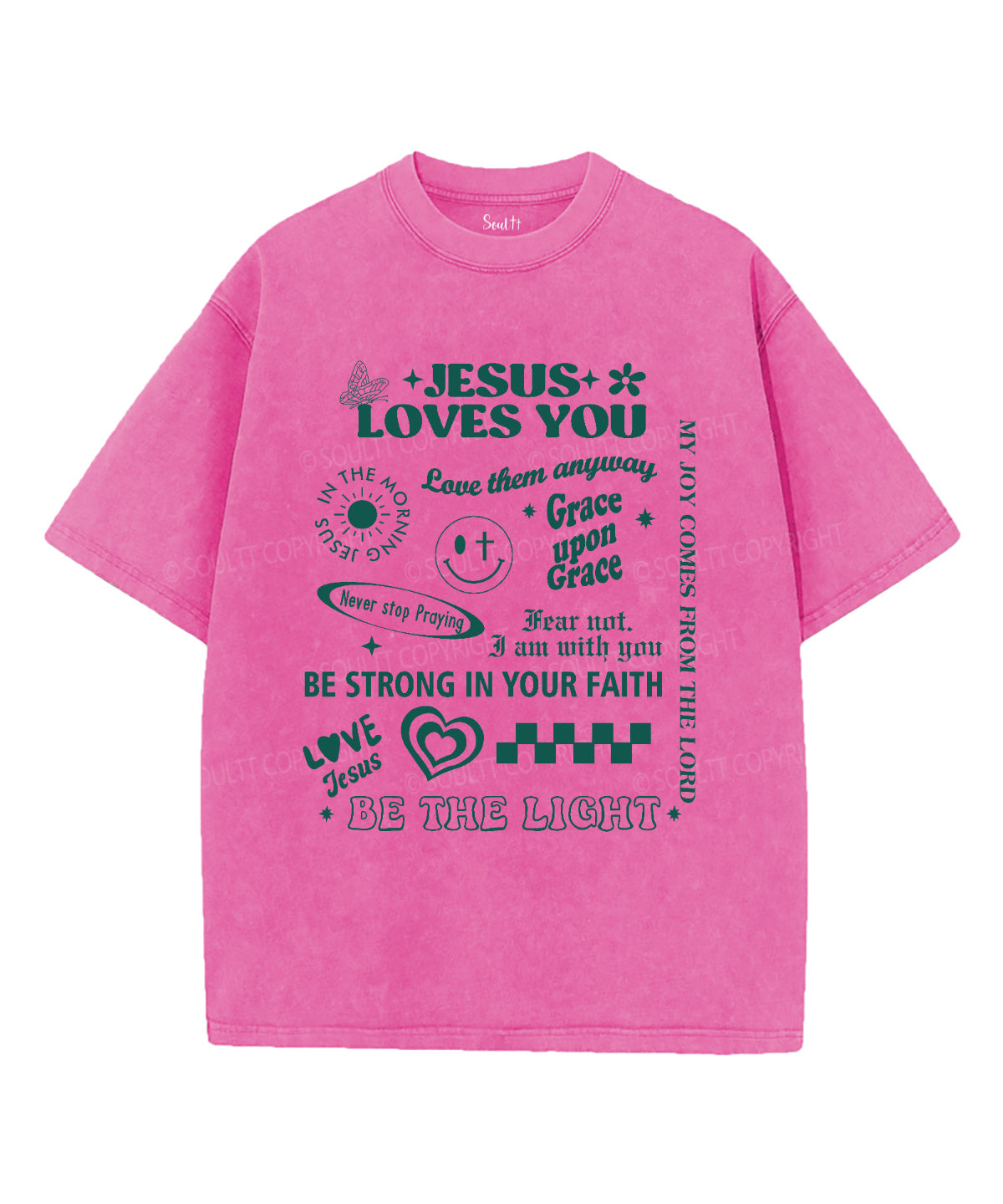 Jesus Love You Washed Christian T-shirt Style001 Hoodie, Sweatshirt | CiraTrend.com (Image 3)