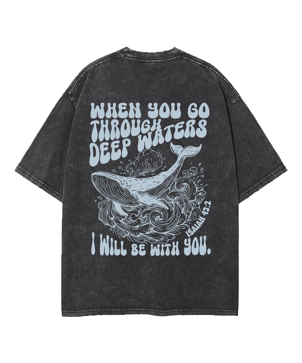 I Will Be With You Double Sided Unisex Washed Christian T-shirt Style001 Hoodie, Sweatshirt | CiraTrend.com (Image 5)
