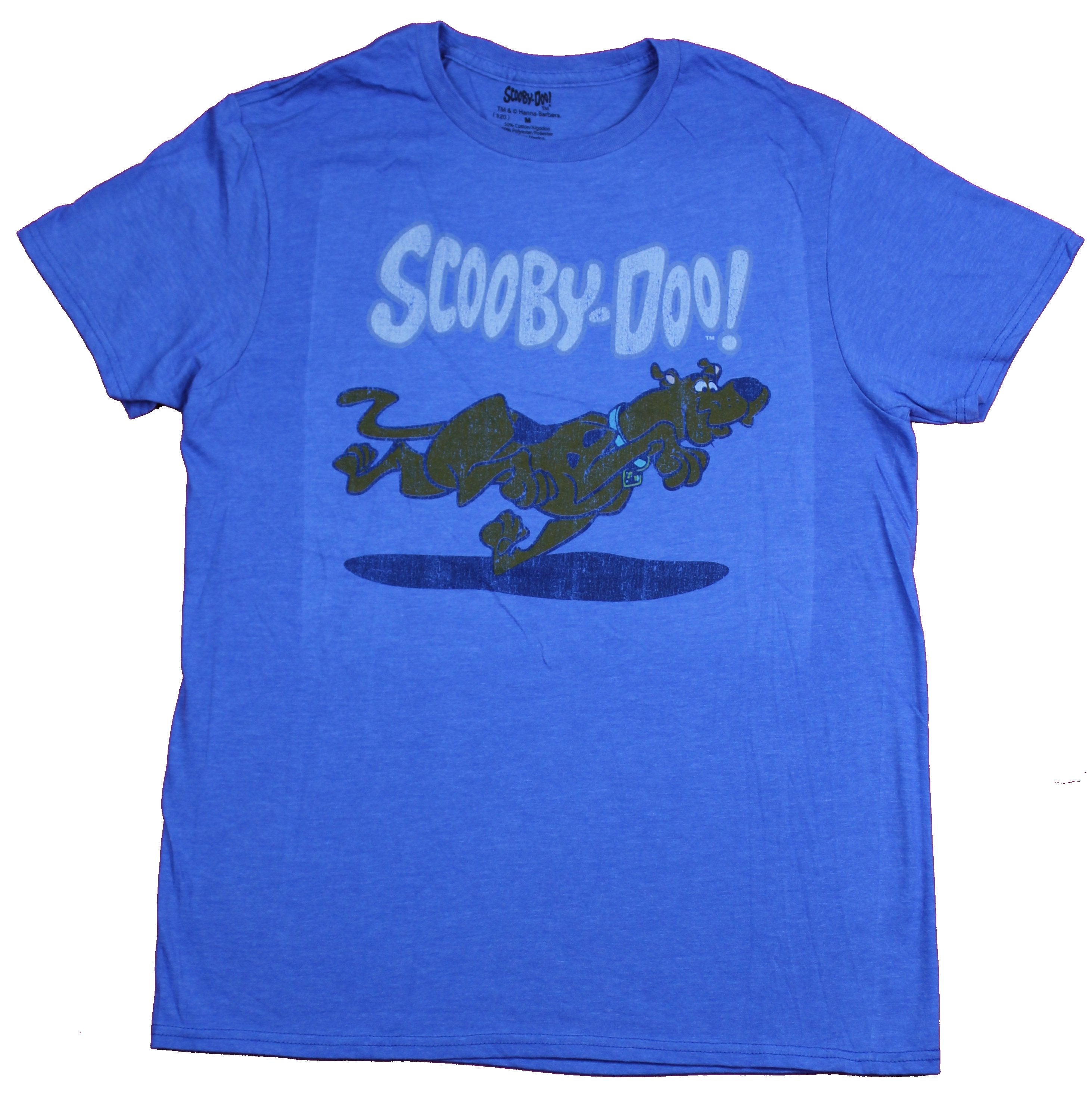 Scooby Doo Mens T-Shirt  - Running Scooby Under Logo Image Hoodie, Sweatshirt | CiraTrend.com
