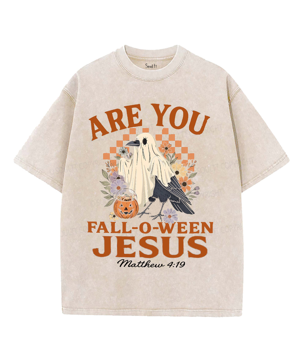 Halloween Unisex Washed Christian T-shirt Style002 Hoodie, Sweatshirt | CiraTrend.com (Image 3)